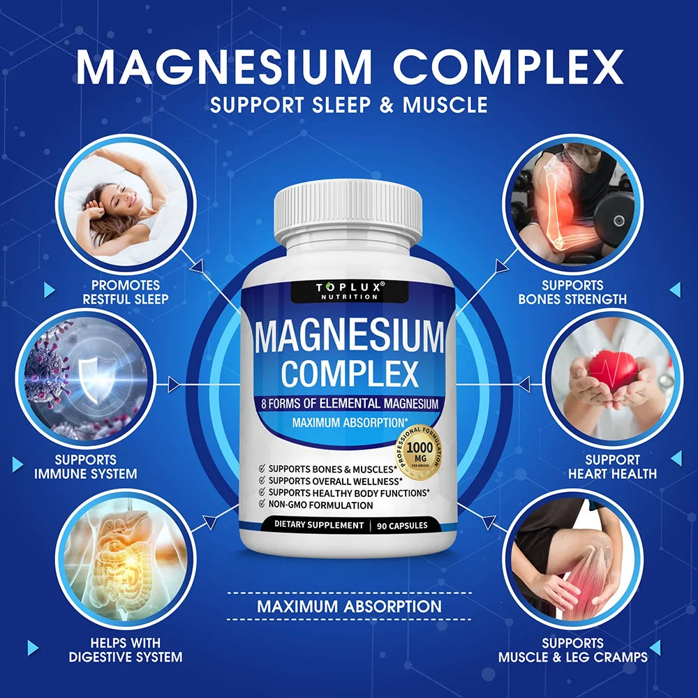 Maximum Absorption Magnesium for Restful Sleep