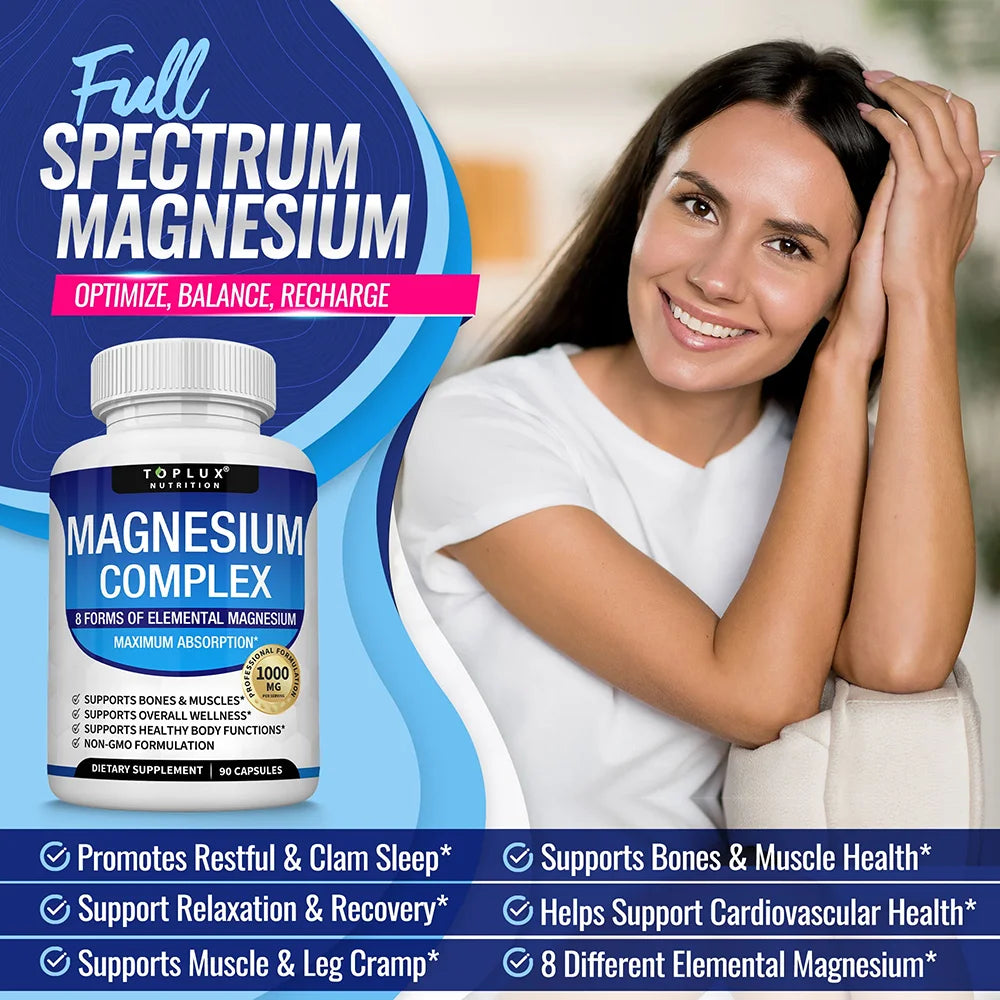 Maximum Absorption Magnesium for Restful Sleep